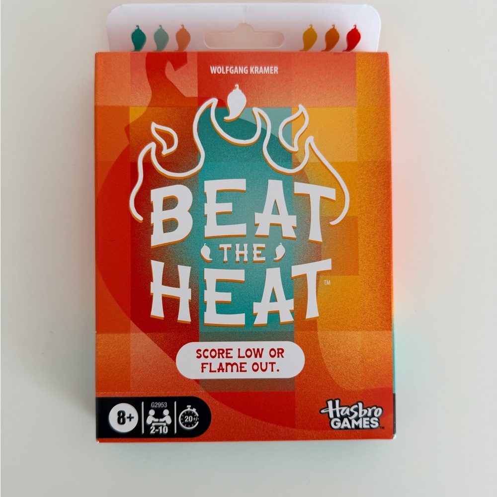 BRAND NEW Hasbro Games Beat The Heat Card Game